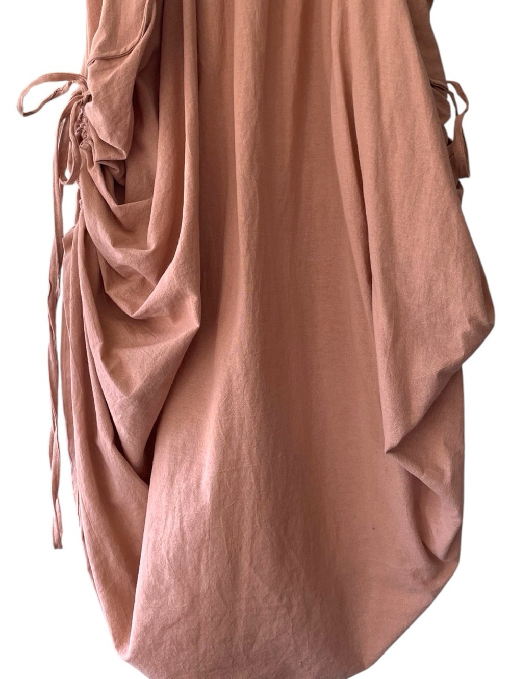 Thal:uta boho skirt, one size, adjustable side ties, cotton, fair trade item - Picture 6 of 8
